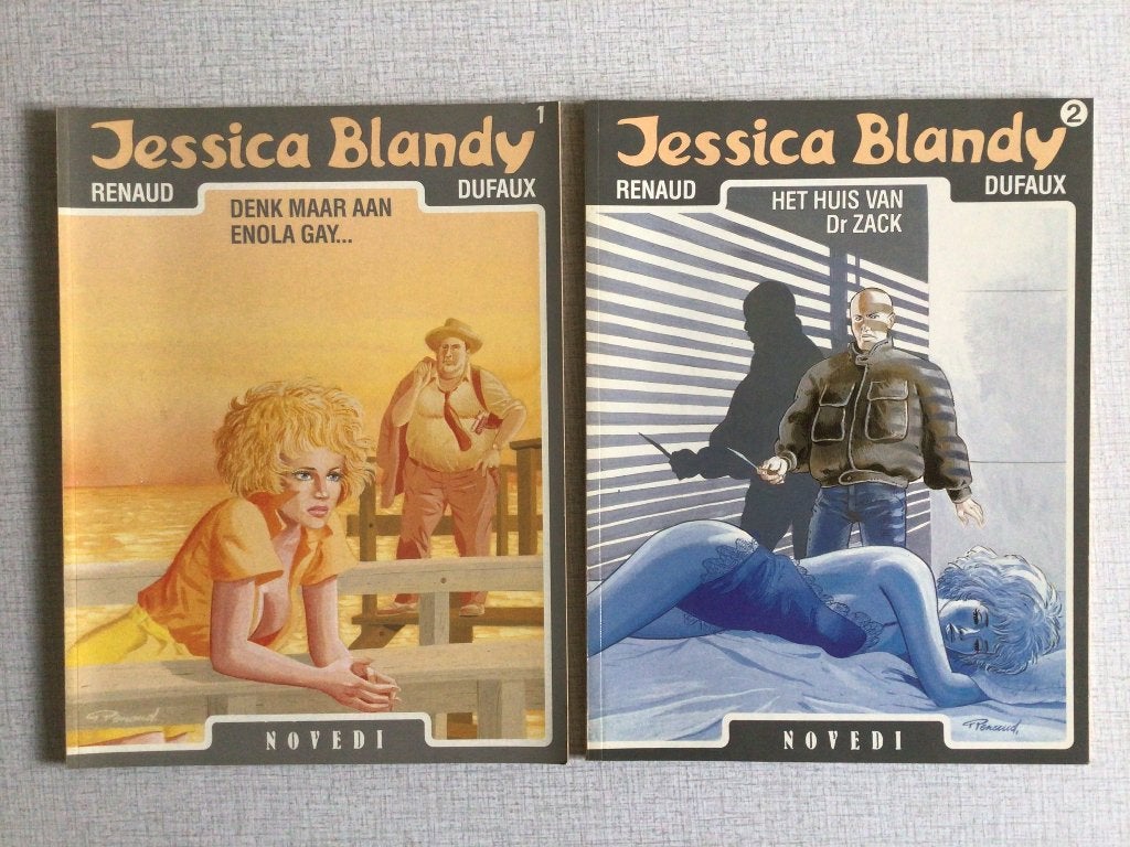 Dufaux - JESSICA BLANDY - (deel 1 t/m 6) Novedi, Meerdere stripboeken, Ophalen of Verzenden, Zo goed als nieuw