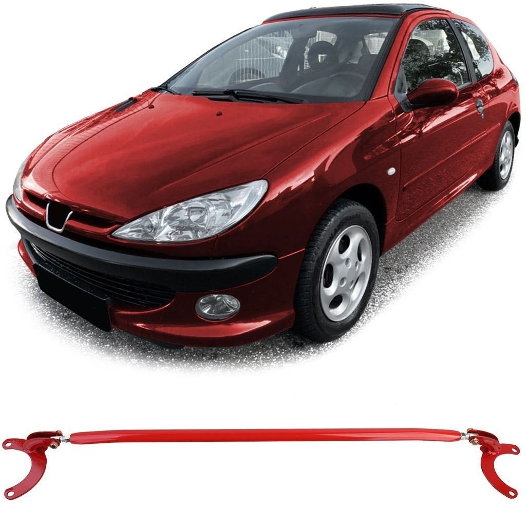 Aluminium Veerpootbrug Voor Peugeot 206 Rood, Verzenden, Automotive Parts, A.parts@hotmail.nl, Trasmolenlaan 12 3447 GZ Woerden