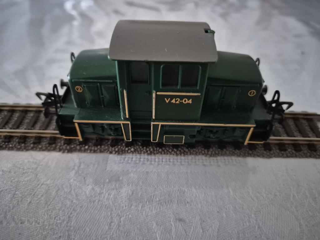 Fleischmann rangeer locomotiefje, Fleischmann, Ophalen of Verzenden, Zo goed als nieuw, Analoog
