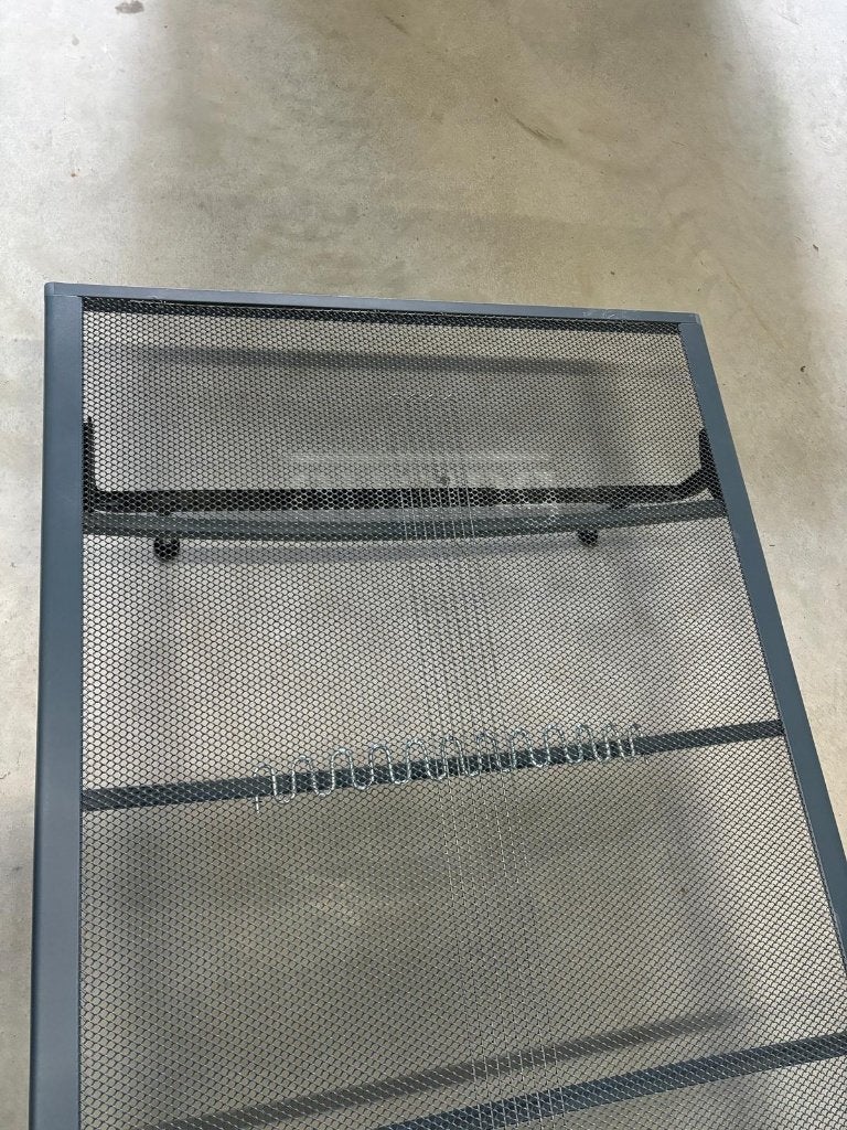 Auping  K2 spiraalbodem 120 x 210, Ophalen, Verstelbaar, Zo goed als nieuw, Twijfelaar