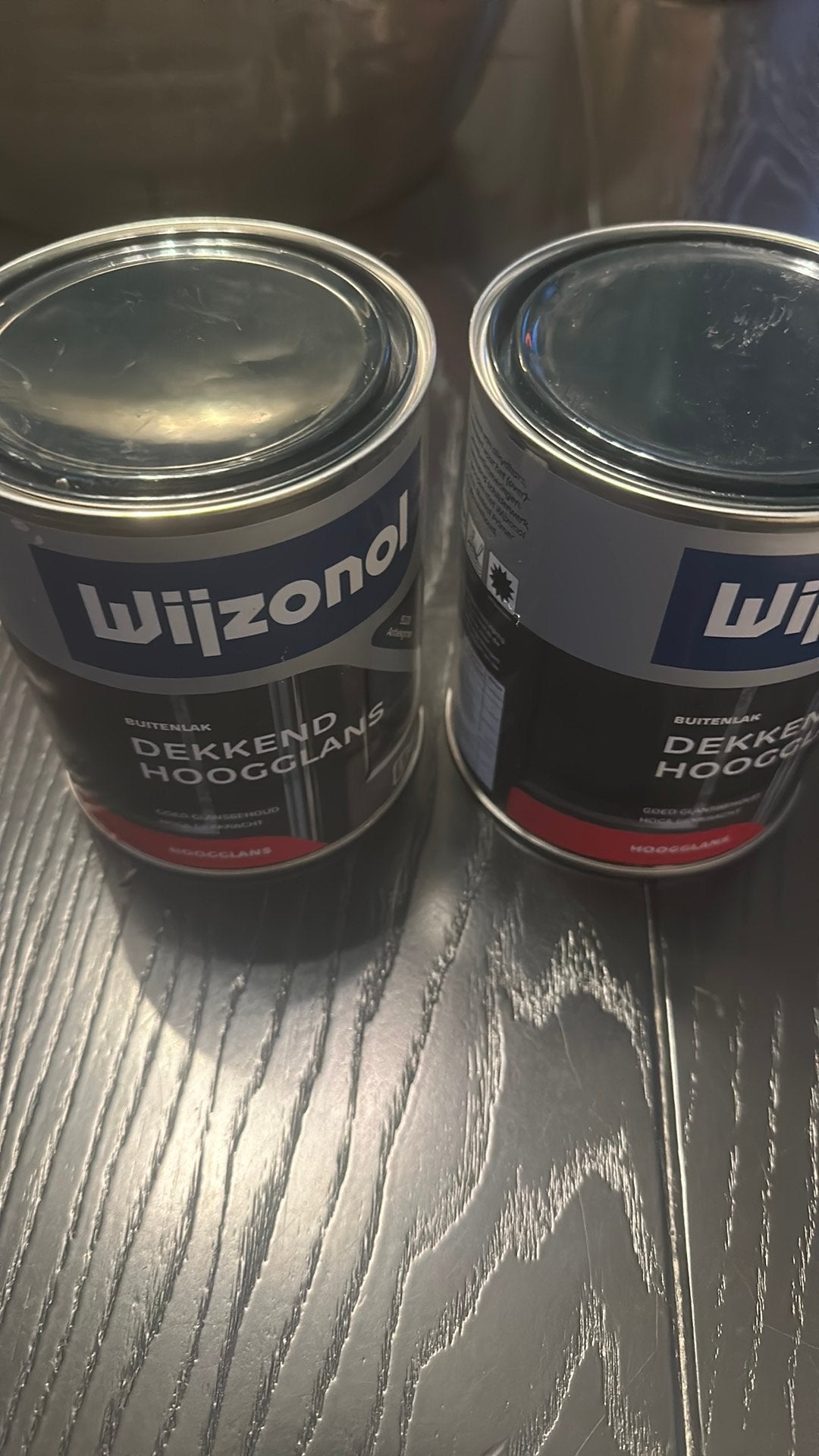Wyzonol antiekgroen hoogglans 17 euro p,s, Ophalen of Verzenden, Zo goed als nieuw, Blauw