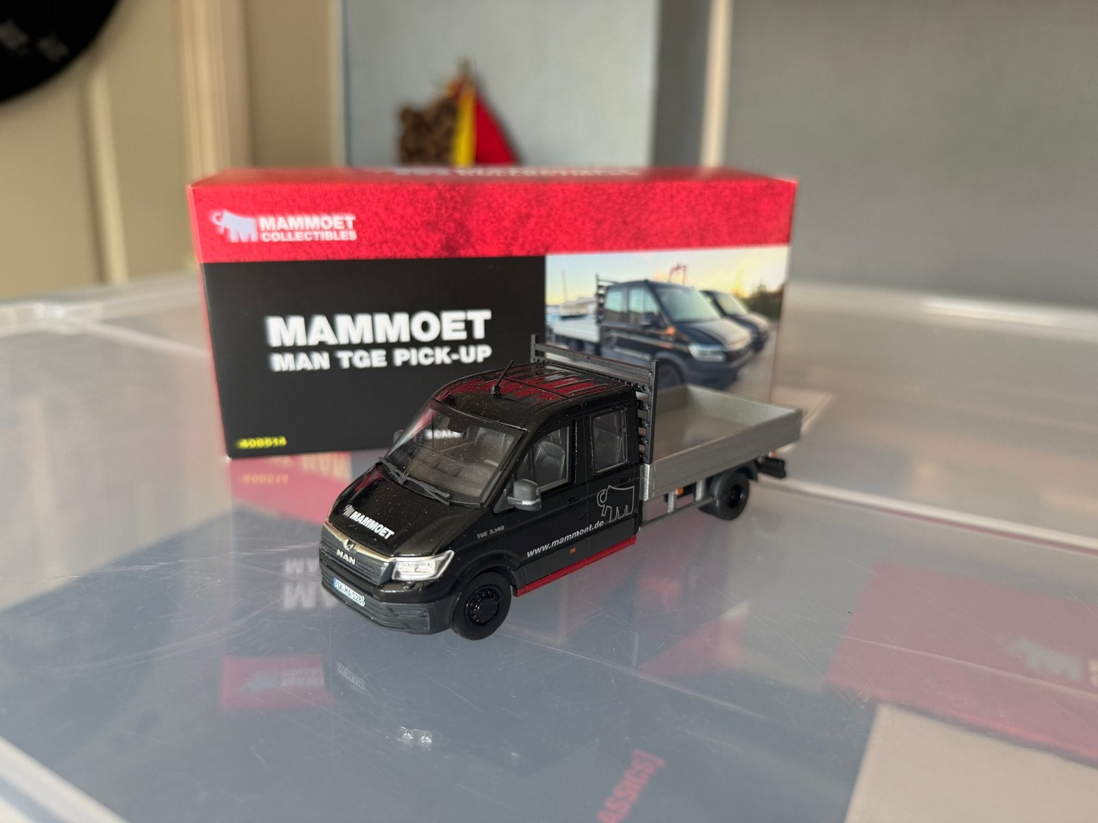Conrad Mammoet Man TGE Pick-up, Hobby en Vrije tijd, Ophalen of Verzenden, Zo goed als nieuw, Overige merken