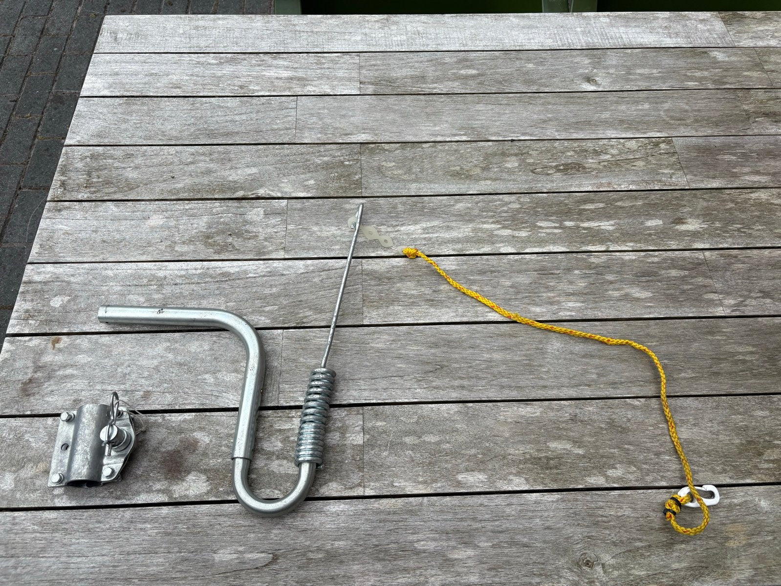 Fietsbeugel voor veilig fietsen met je hond, Dieren en Toebehoren, Honden-accessoires, Ophalen of Verzenden, Zo goed als nieuw