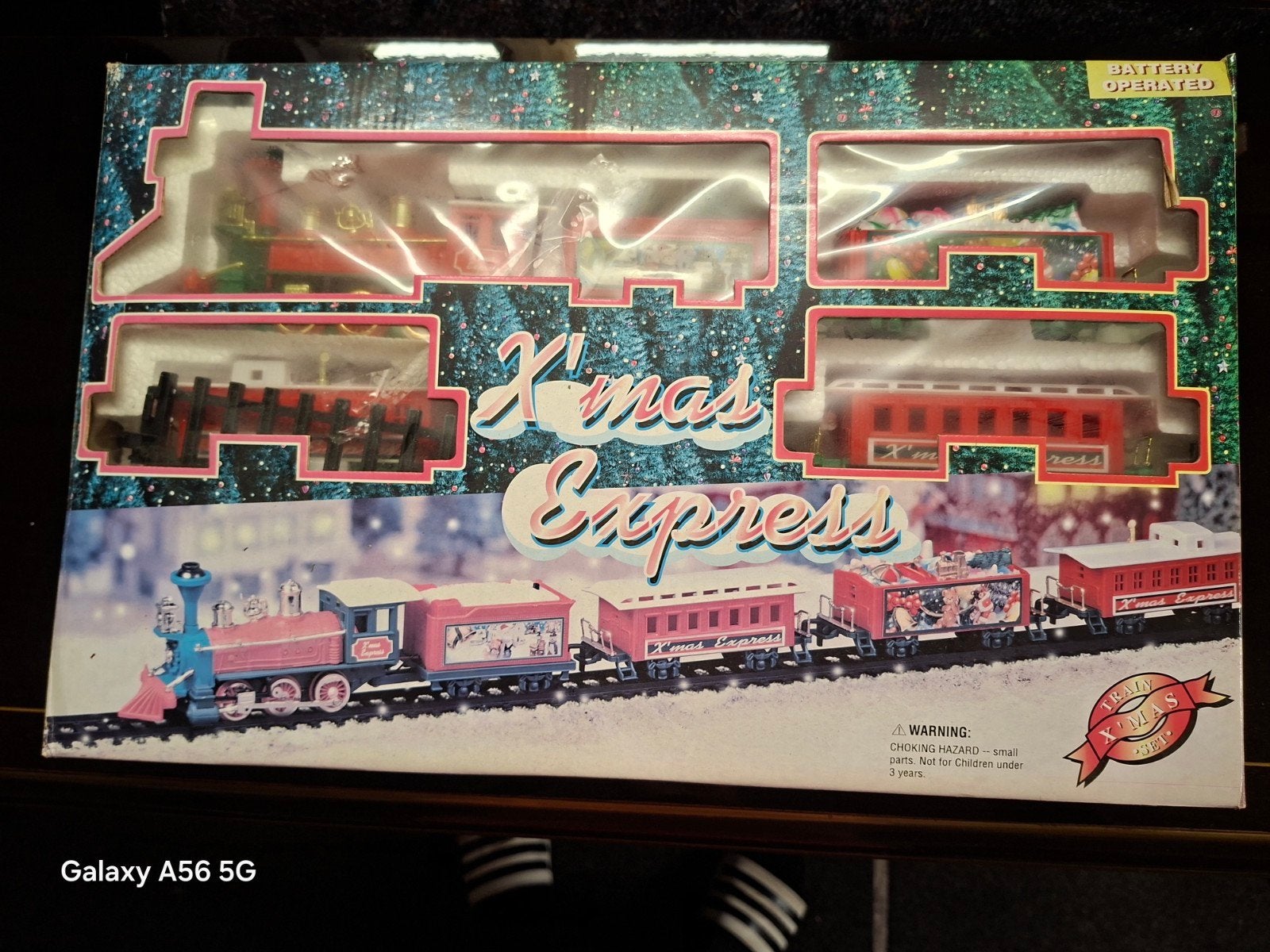 nieuw in doos x'mas express 70e jaren, Ophalen of Verzenden, Nieuw, Trein, Schaalmodel