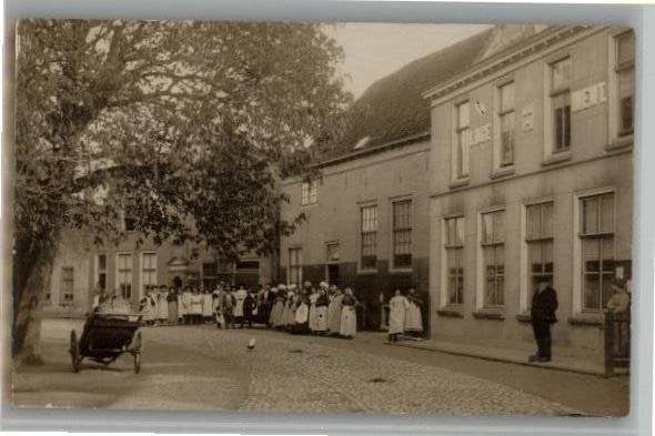 Dreischor FOTOKAART TOPKAART st 1912 zie info