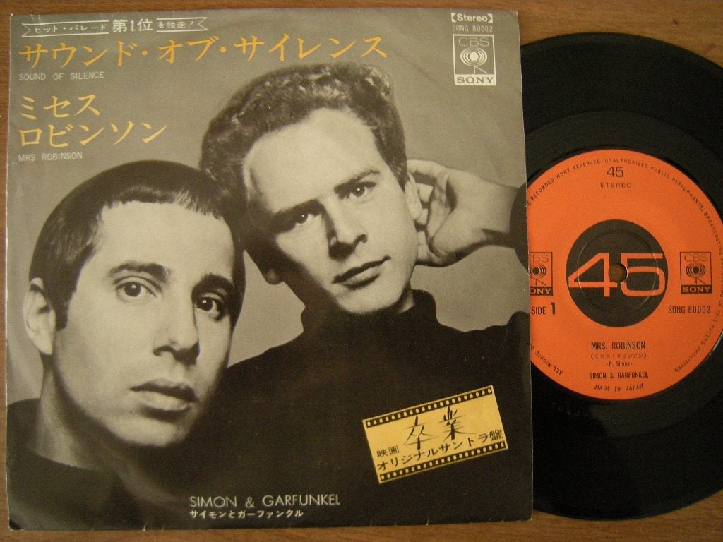 Simon & Garfunkel (Mrs. Robinson), Gebruikt, 7 inch, Ophalen of Verzenden, Pop