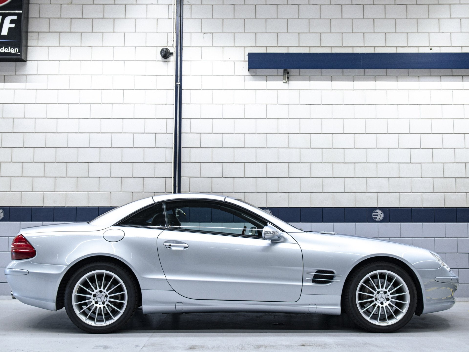 Mercedes-Benz SL-Klasse SL500 | Tellurium Silver Metallic |, Automaat, Achterwielaandrijving, Gebruikt, Cabriolet
