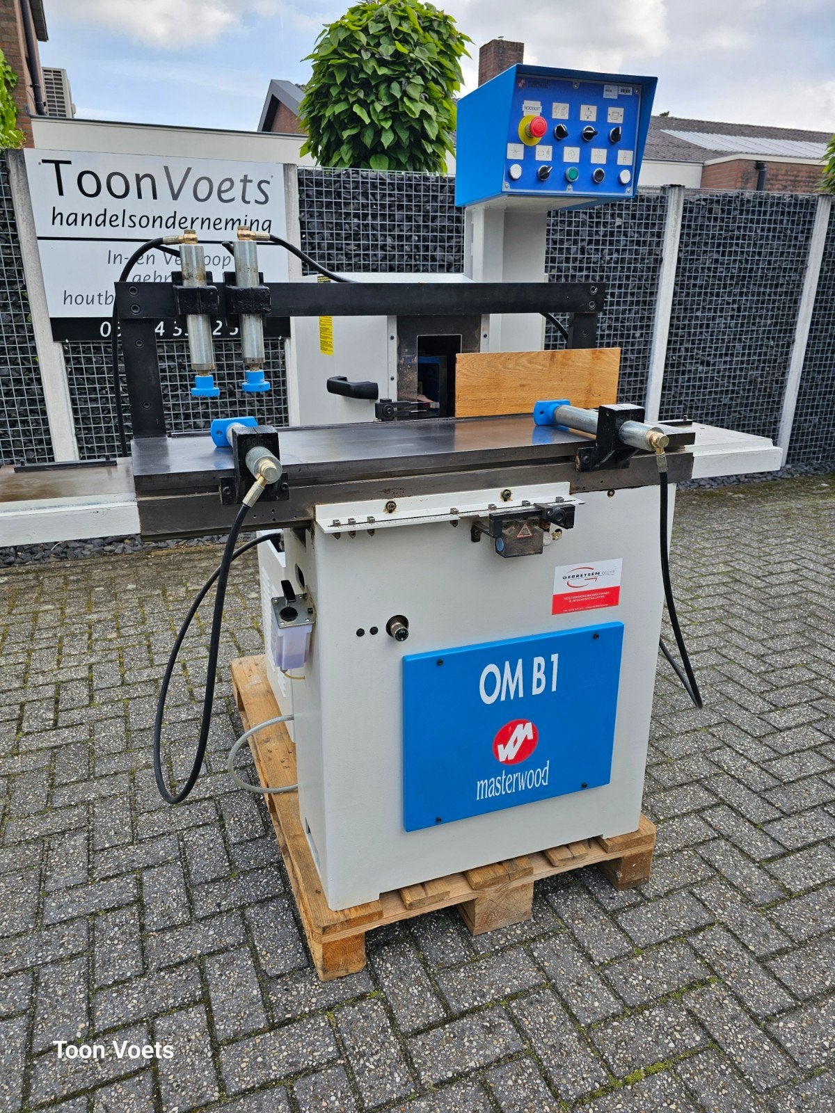 Horizontale gatensteek Masterwood OMB1 Nieuwstaat, Ophalen, Overige soorten, Zo goed als nieuw, Elektrisch