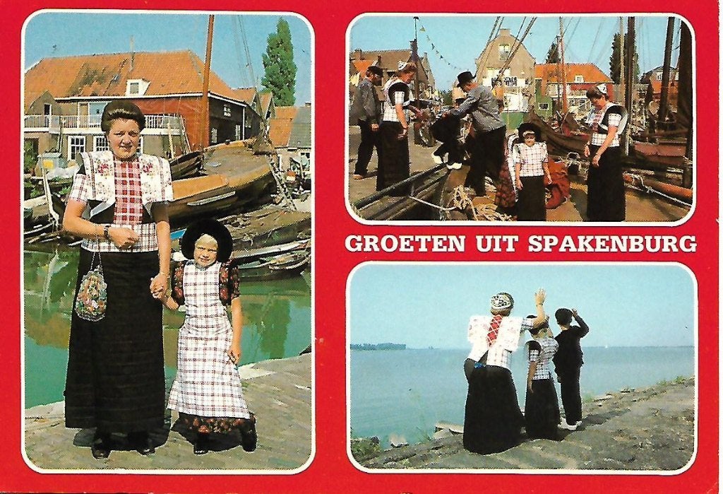 Spakenburg- -3-luik., Verzenden, 1980 tot heden, Gelopen, Utrecht