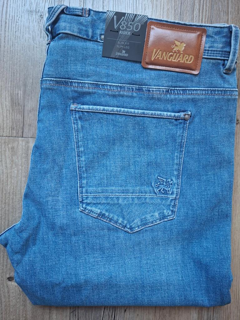 VANGUARD V850 Rider slimfit jeans W40 L32, Blauw, Nieuw, Ophalen of Verzenden, Vanguard
