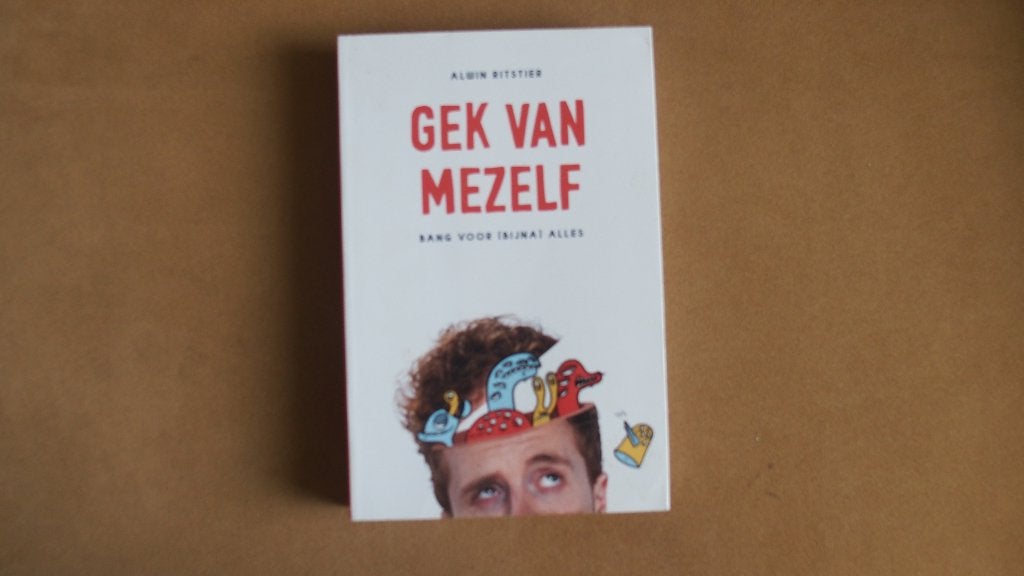 Gek van mezelf - Bang voor (bijna) alles - Alwin Ritstier, Ophalen of Verzenden, Nieuw, Alwin Ritstier