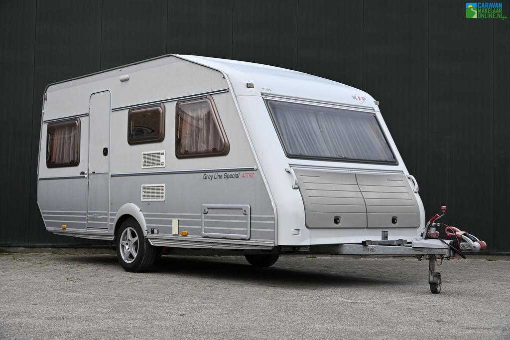 Kip Grey Line Special 47 TRZ, Caravans en Kamperen, Caravans, Bedrijf, tot en met 4, 1000 - 1250 kg, Rondzit, Kip, 5 tot 6 meter