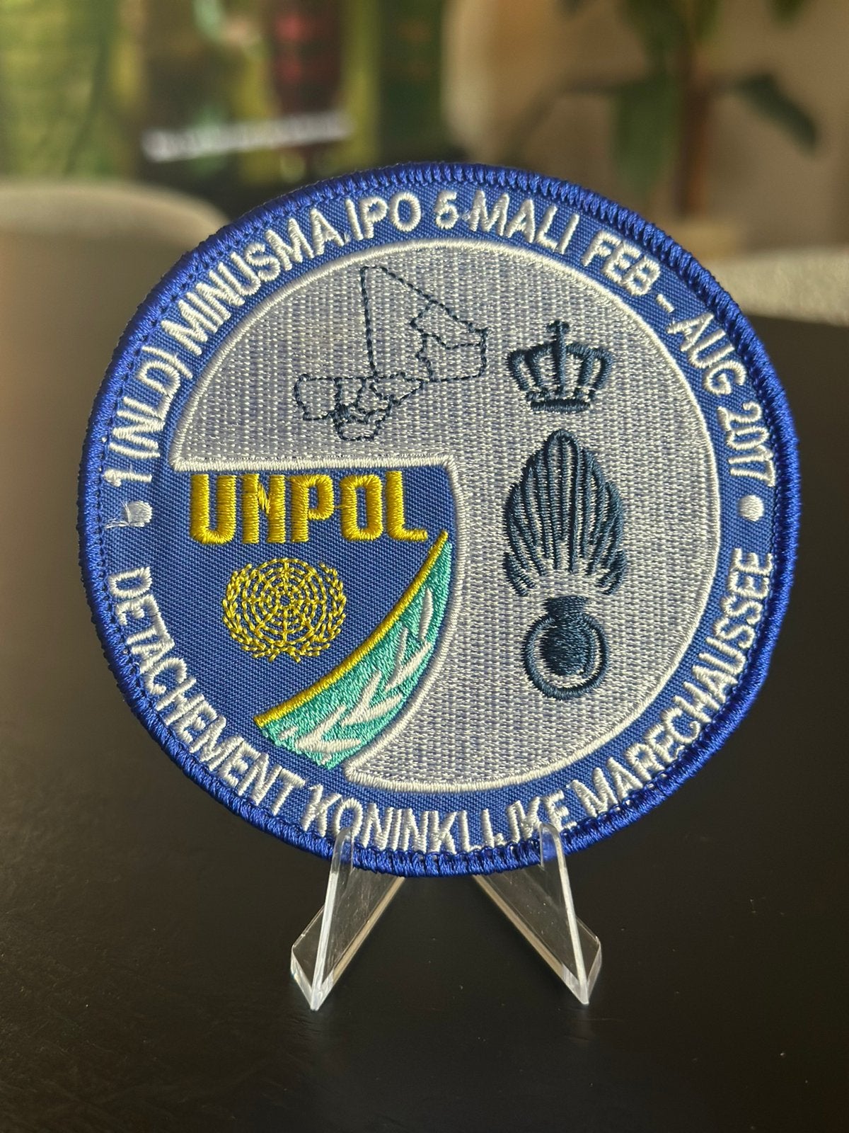 Koninklijke Marechaussee Mali 2017 Patch, Ophalen of Verzenden, Marechaussee, Embleem of Badge