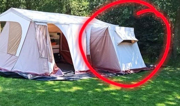 Gastencabine (zonder stokken) van Combi Camp Panda, Ophalen, Gebruikt
