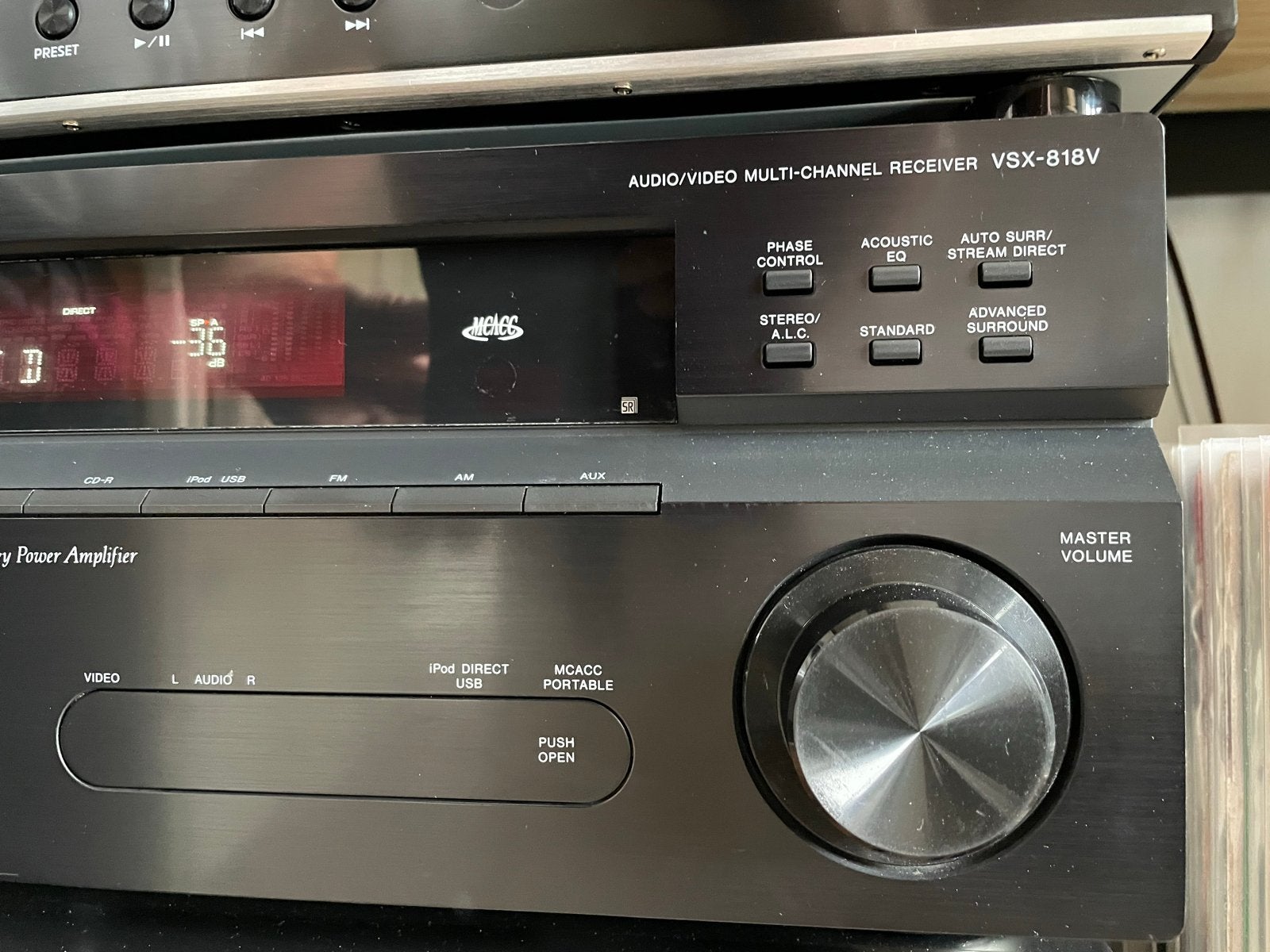 Pioneer VSX-818V Surround Receiver met HDMI, Gebruikt, Ophalen of Verzenden, Pioneer, 120 watt of meer