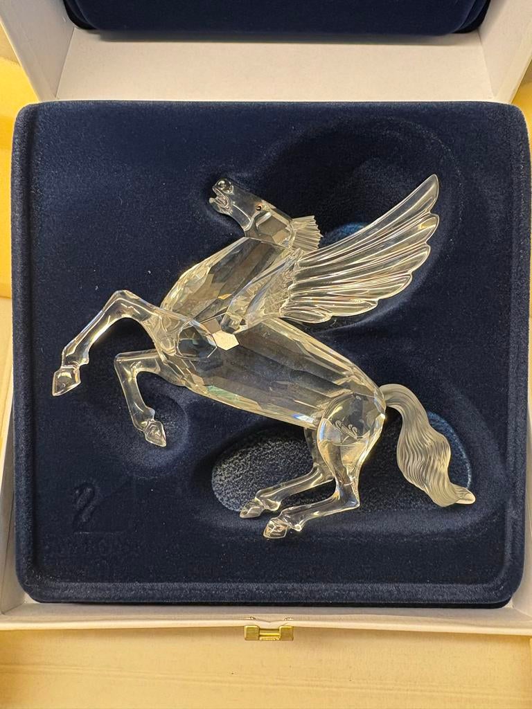 Swarovski SCS Pegasus 1998 Jaarlijkse Editie Kristalbeeld, Verzamelen, Swarovski, Zo goed als nieuw, Figuurtje, Ophalen