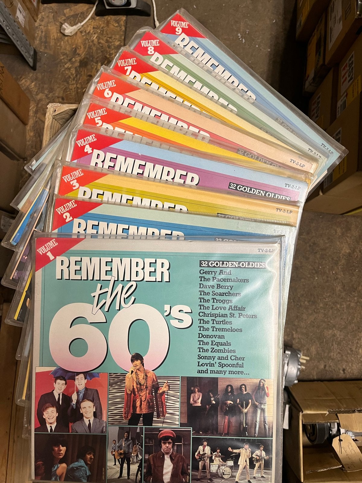 Remember the 60's & 70's LP Boxset - 10 Volumes, Boxset, Gebruikt, Pop, Ophalen of Verzenden