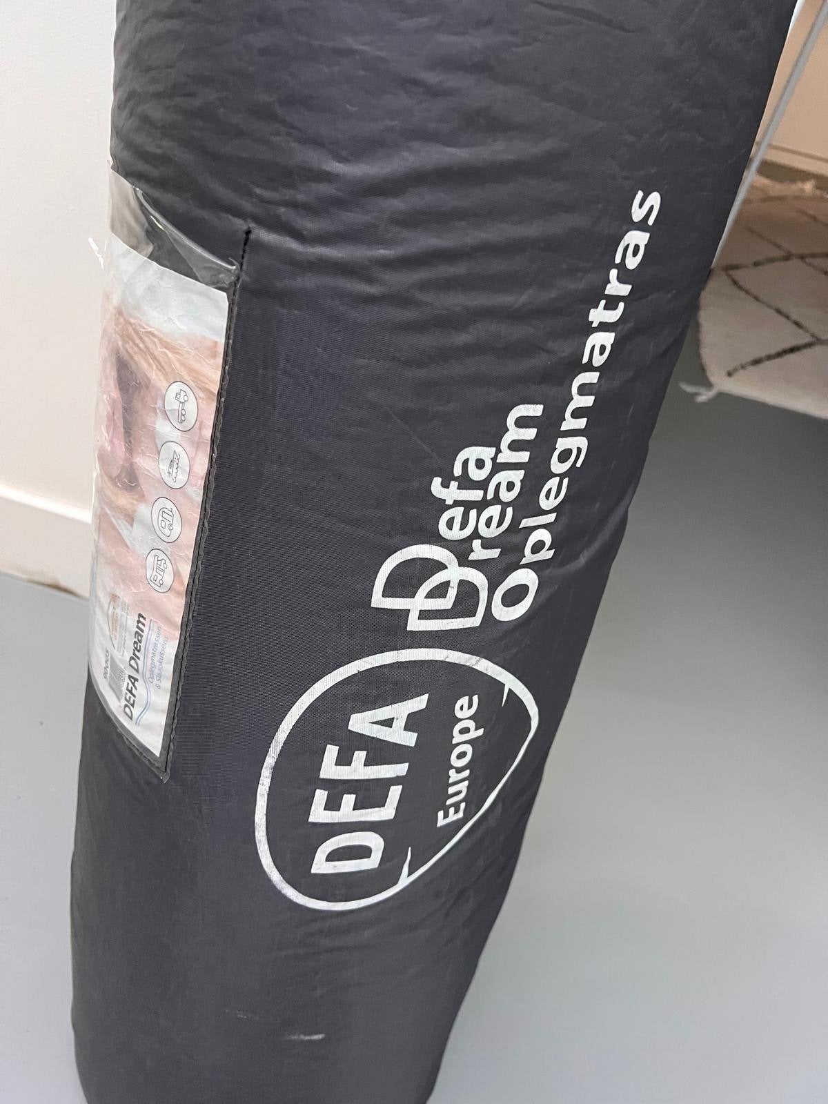 DEFA Dream Oplegmatras Badstof (120x190x3,5 cm), Ophalen, Gebruikt