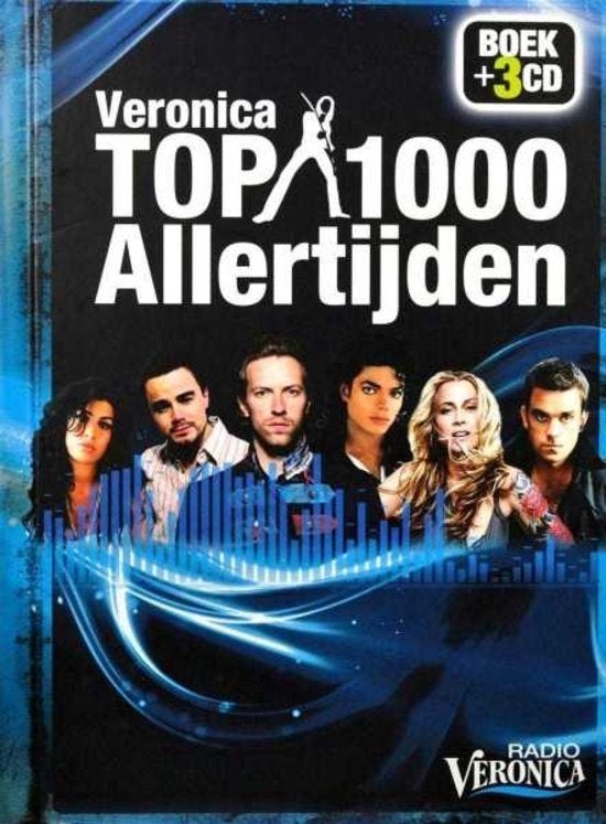 Veronica Top 1000 Allertijden 3 CD + Boek, Ophalen of Verzenden, Zo goed als nieuw, Poprock