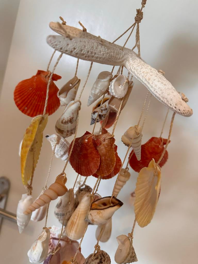 Decoratieve Schelpen Hanger - 45 cm Hoog, Huis en Inrichting, Ophalen of Verzenden, Gebruikt