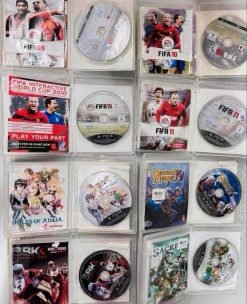 8x PS3 Playstation 3 games spelletjes fifa tales xillia sacr, Ophalen of Verzenden, Zo goed als nieuw, H, H