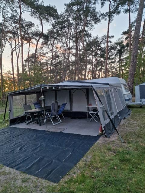 Brand (seizoens) voortent en luifel mt 12, Caravans en Kamperen, Voortenten en Luifels, Ophalen, Gebruikt, Ten Cate All Season 240g/m2