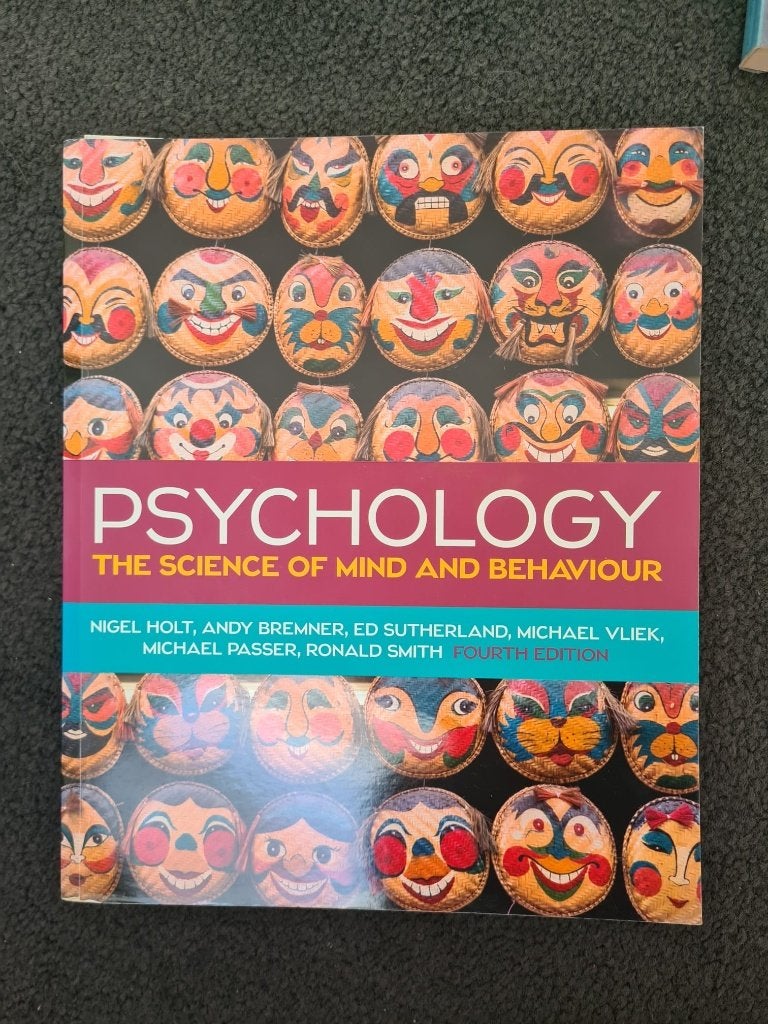 Psychology - Holt et al., Boeken, Ophalen of Verzenden, Beta, Zo goed als nieuw, WO