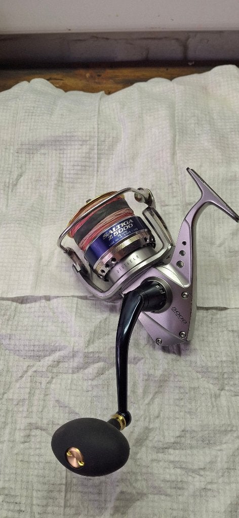 Daiwa saltiga z5000, Watersport en Boten, Ophalen, Zo goed als nieuw, Molen