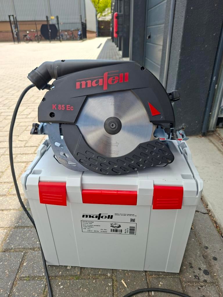 Mafell K85Ec Cirkelzaag - Als nieuw, bouwjaar 2025, Ophalen, Cirkelzaag, 70 mm of meer, Zo goed als nieuw