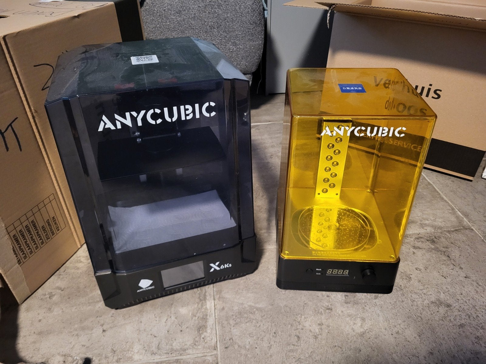 Anycubic Photon Mono X 4K & Wash and Cure 2.0 (Resin printer, Computers en Software, 3D Printers, Ophalen, Anycubic, Resin/Hars