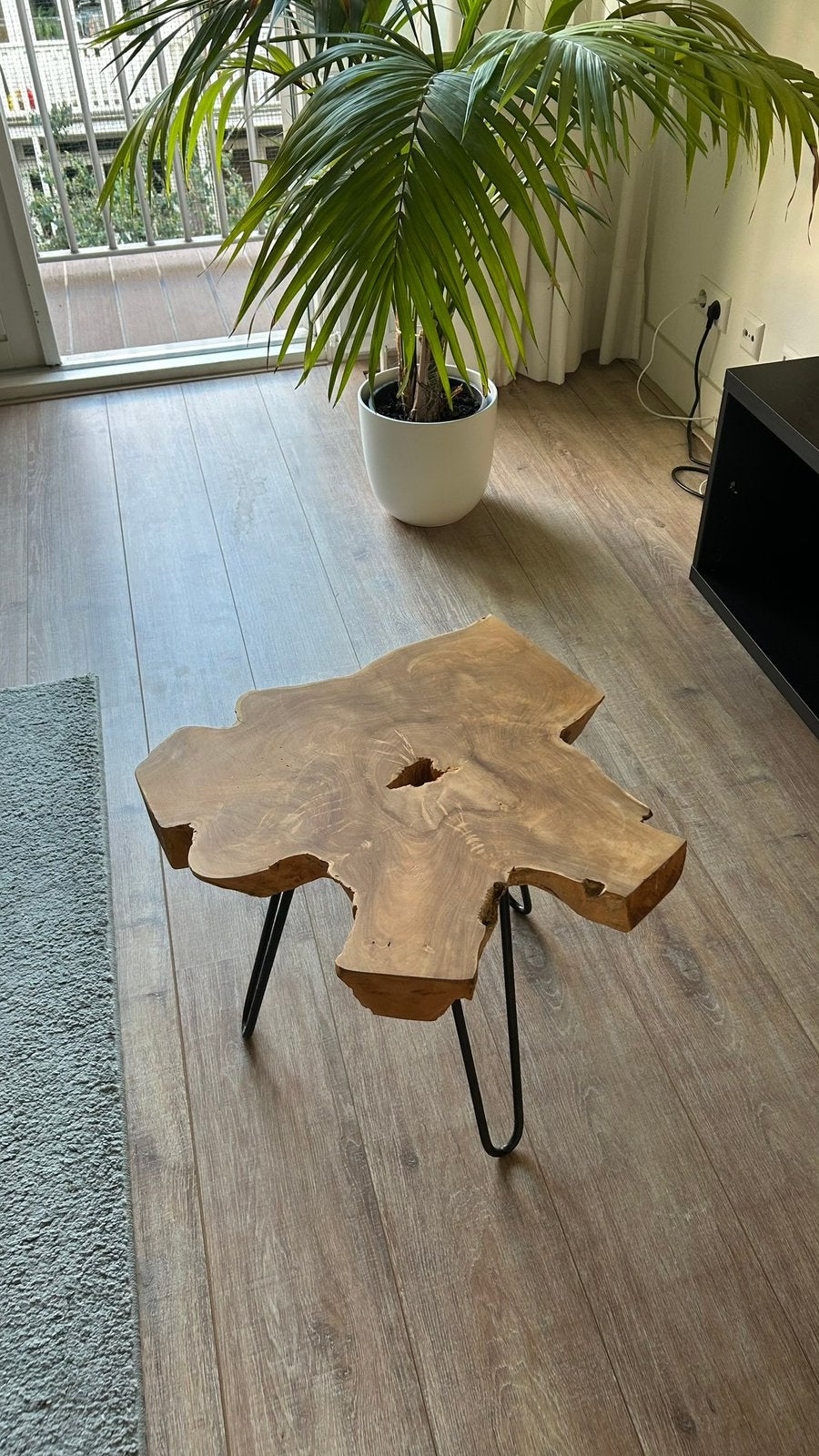 Goossens bijzettafel, Minder dan 45 cm, Minder dan 55 cm, Rond, Ophalen of Verzenden