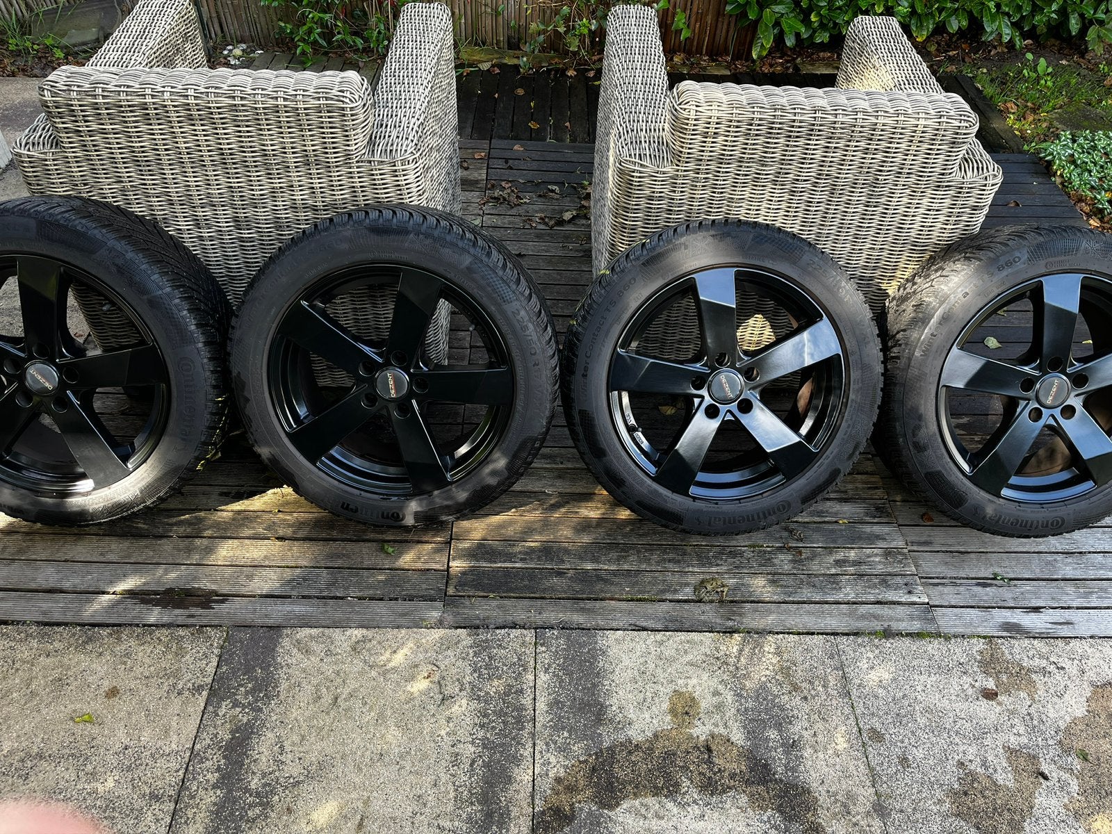 Winterset, Ophalen, Gebruikt, 255 mm, Banden en Velgen