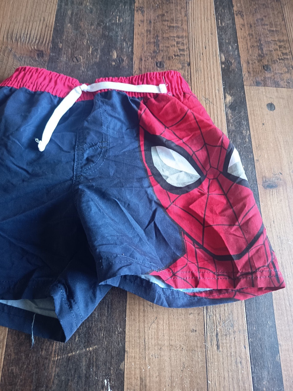 Spider-Man zwembroek maat 116/122, Spider-Man, Gebruikt, Sport- of Zwemkleding, Ophalen of Verzenden