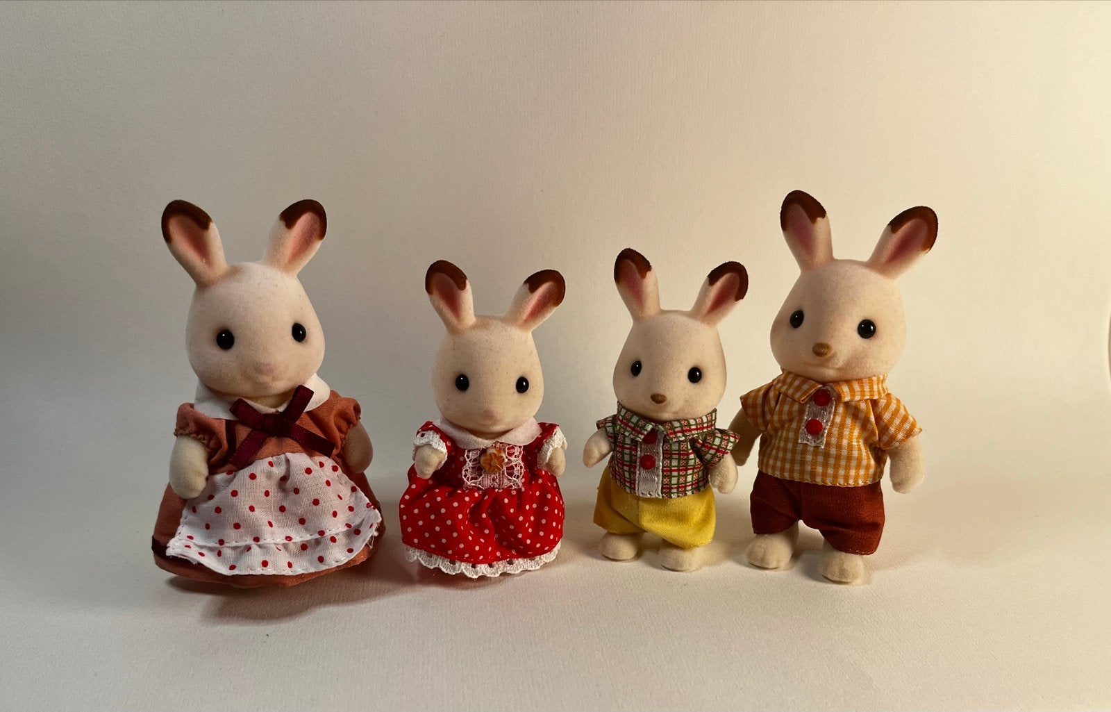 Sylvanian Families 4150: Chocolade Konijn Familie, Ophalen of Verzenden, Zo goed als nieuw