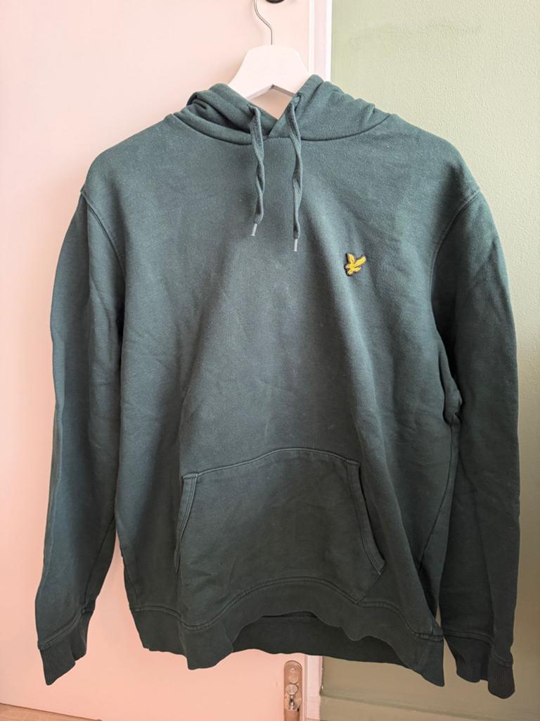 Lyle & Scott hoodie donkergroen XL, Maat 56/58 (XL), Ophalen of Verzenden, Lyle & Scott, Gedragen