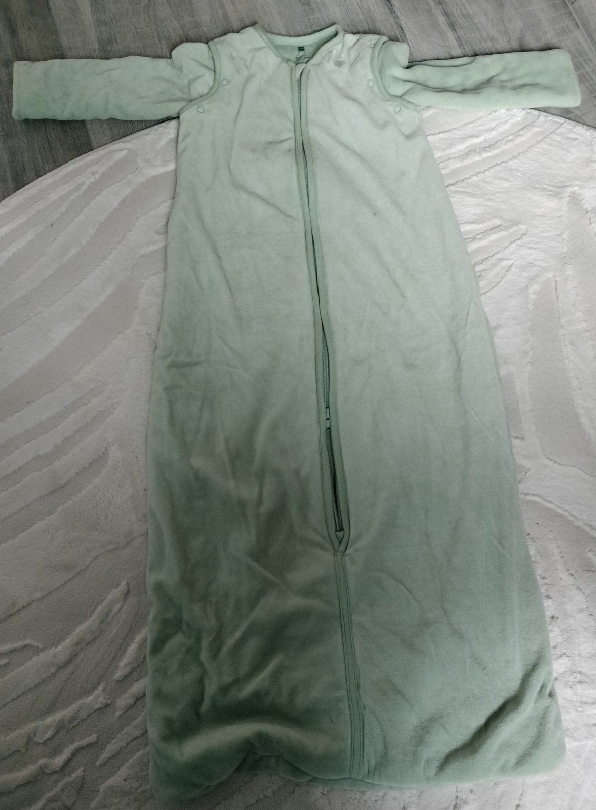 Hema Baby Slaapzak met mouwen, TOG 3, 104 cm, Ophalen of Verzenden, Slaapzak, Groen