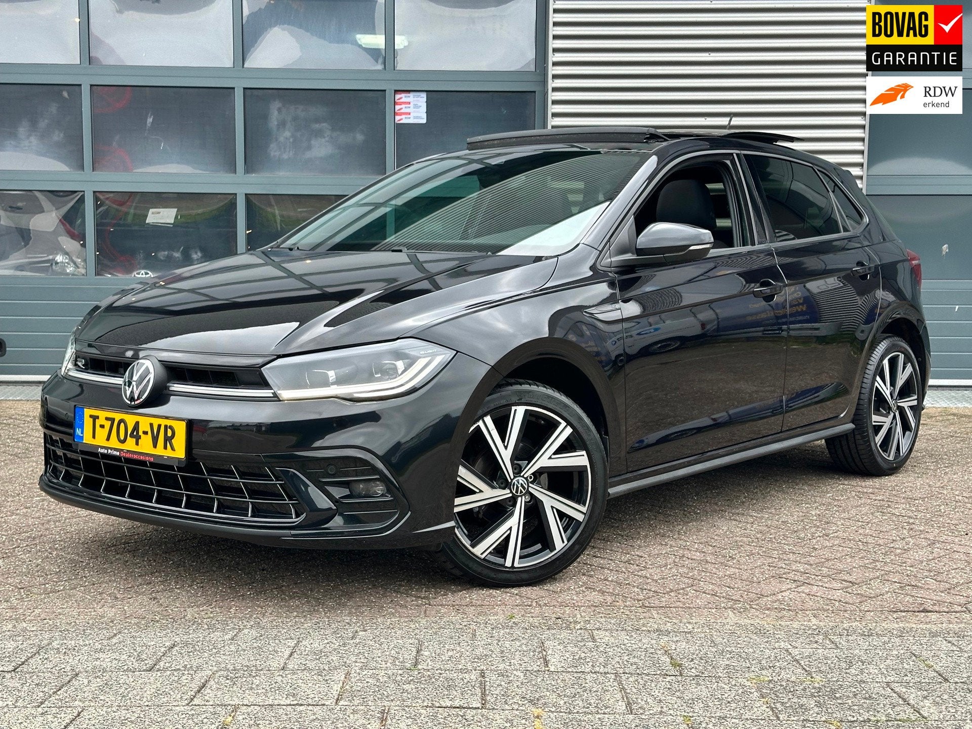 Volkswagen Polo 1.0 TSI 3x R-Line | PANO | IQ-Lights | VIRTU, Stof, Gebruikt, 95 pk, Bedrijf