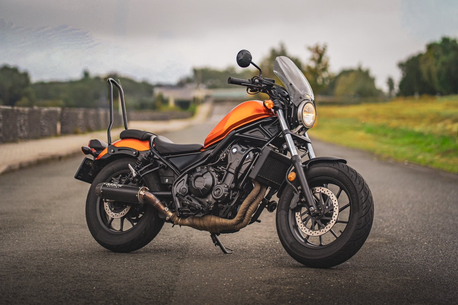 Honda CMX-500 Rebel Candy Orange (A2), Motoren, 2 cilinders, Occasion, Chopper, Particulier