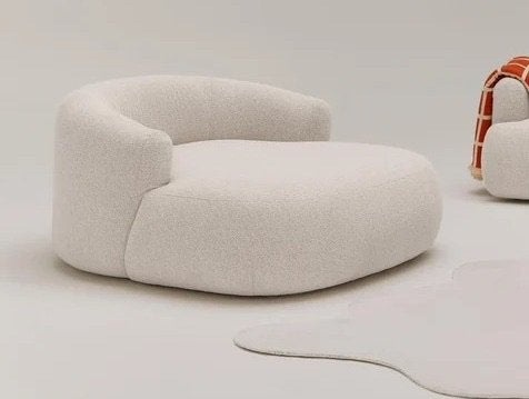 Westwing Sofia loungefauteuil XL bank, Ophalen, 125 tot 150 cm, Nieuw, 125 cm of meer