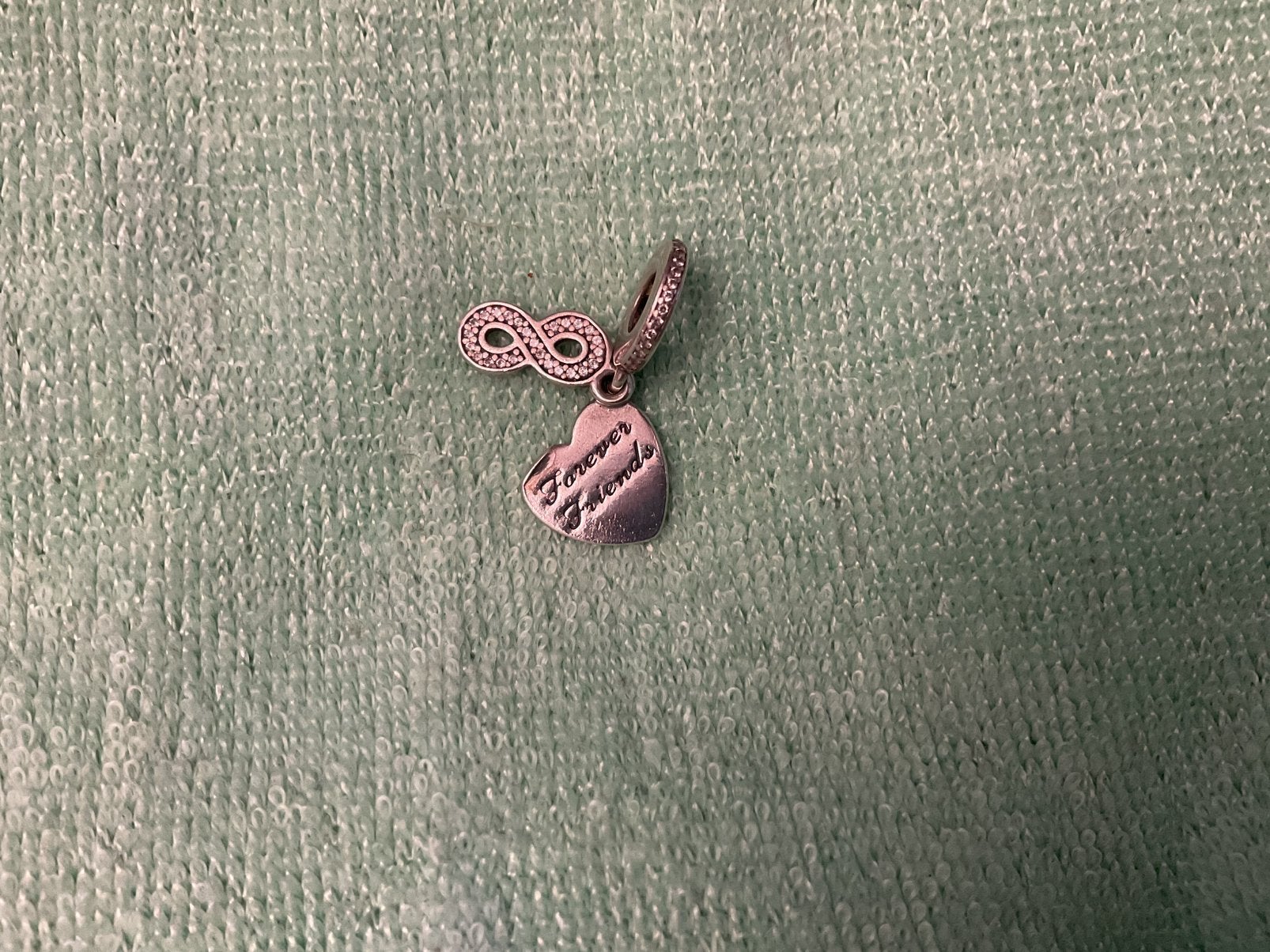 Pandora Hanger Best Friends, Verzenden, Zo goed als nieuw, Zilver, Pandora