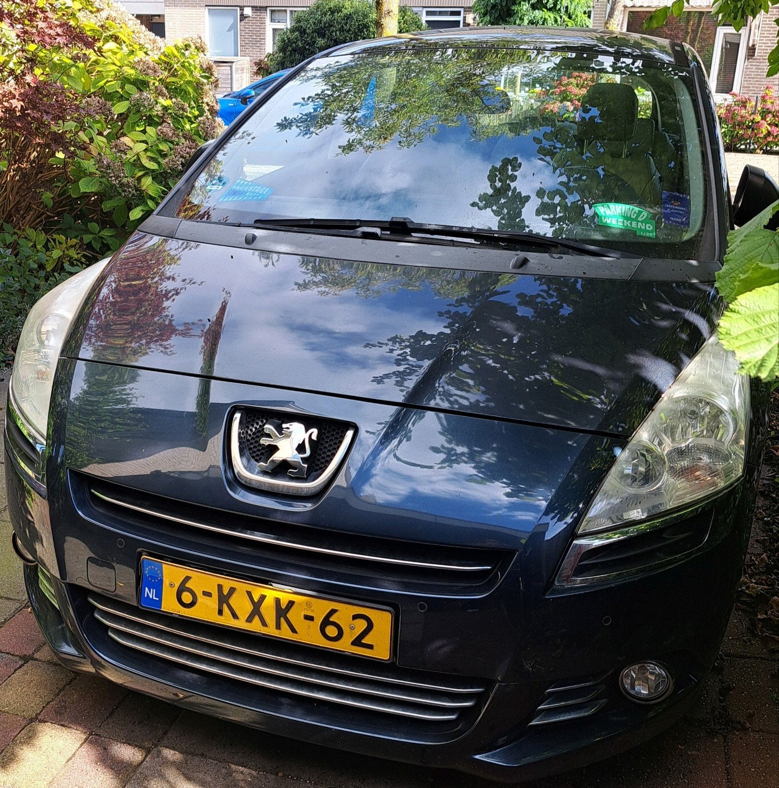 Peugeot 5008 1.6 THP AUT 5PL 2013 Blauw, Blauw, 1650 kg, Origineel Nederlands, 1485 kg