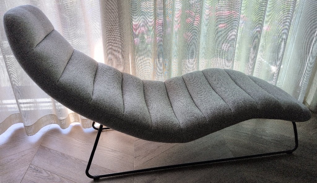 Lounge Fauteuil Tiago Bouclé, Nieuw, Ophalen of Verzenden, 50 tot 75 cm, Stof