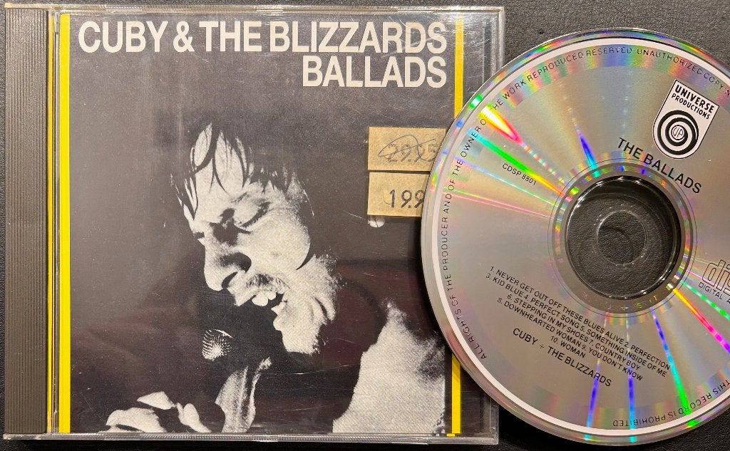 CUBY & BLIZZARDS - Ballads ( CD ), Cd's en Dvd's, Cd's | Rock, Zo goed als nieuw, Blues Rock, Ophalen of Verzenden