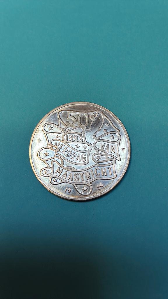 50 gulden munt 1994, Postzegels en Munten, Munten | Nederland, Ophalen of Verzenden, Koningin Beatrix, 50 gulden