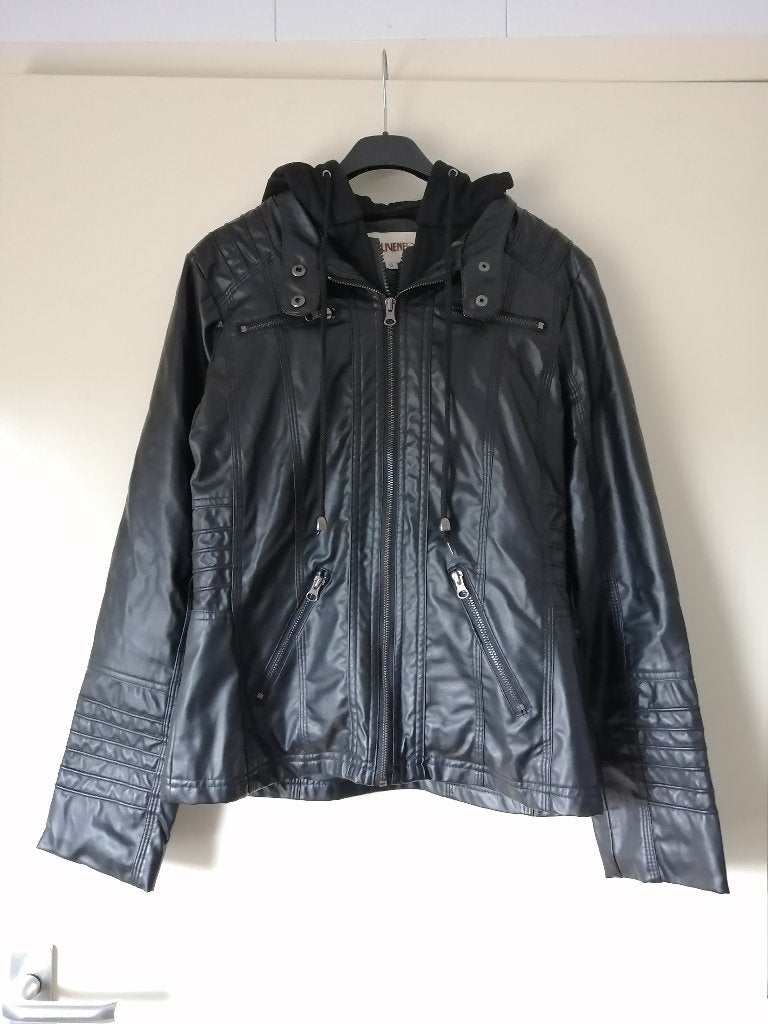 Jas / Vest Nepleer - Maat S / 36 - Blivener, Kleding | Dames, Truien en Vesten, Verzenden, Zwart, Zo goed als nieuw, Blivener