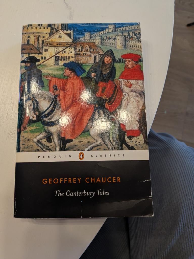 Geoffrey Chaucer - The Canterbury Tales, Ophalen of Verzenden, Zo goed als nieuw, Geoffrey Chaucer, Eén auteur