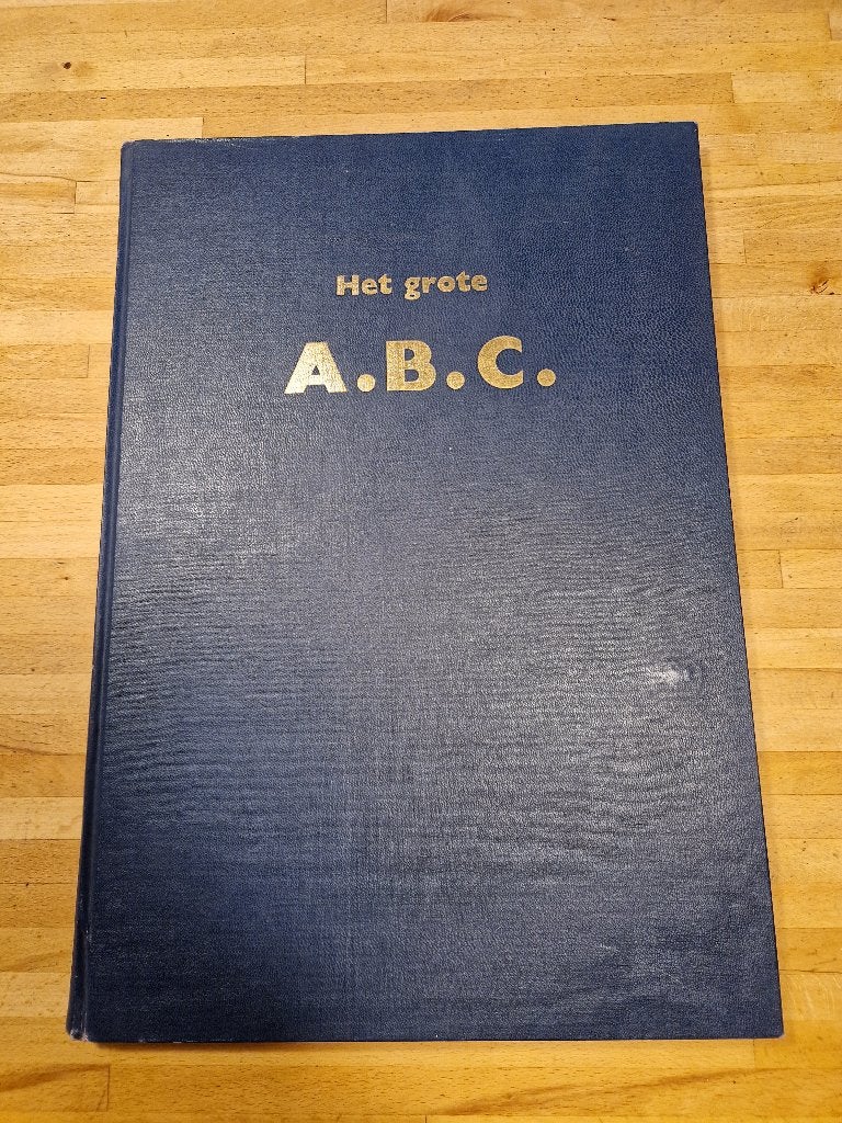 Het grote A.B.C. schoolbordboek, Antiek en Kunst, Ophalen of Verzenden