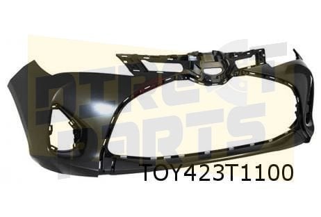 Toyota Yaris (9/14-4/17) voorbumper (te spuiten) Origineel!, -, -, Nieuw, Toyota