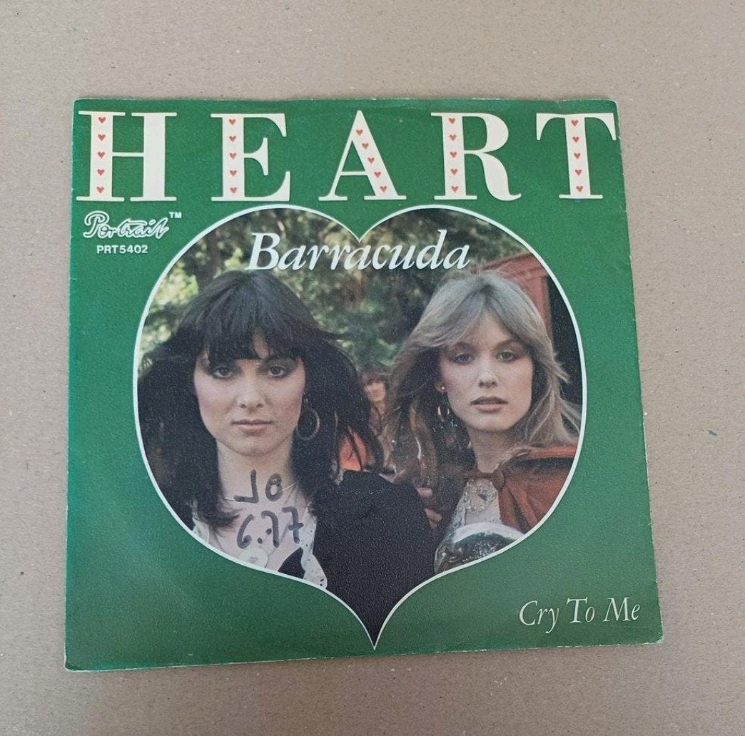 Heart - Barracuda, Cd's en Dvd's, Gebruikt, 7 inch, Ophalen of Verzenden, Pop