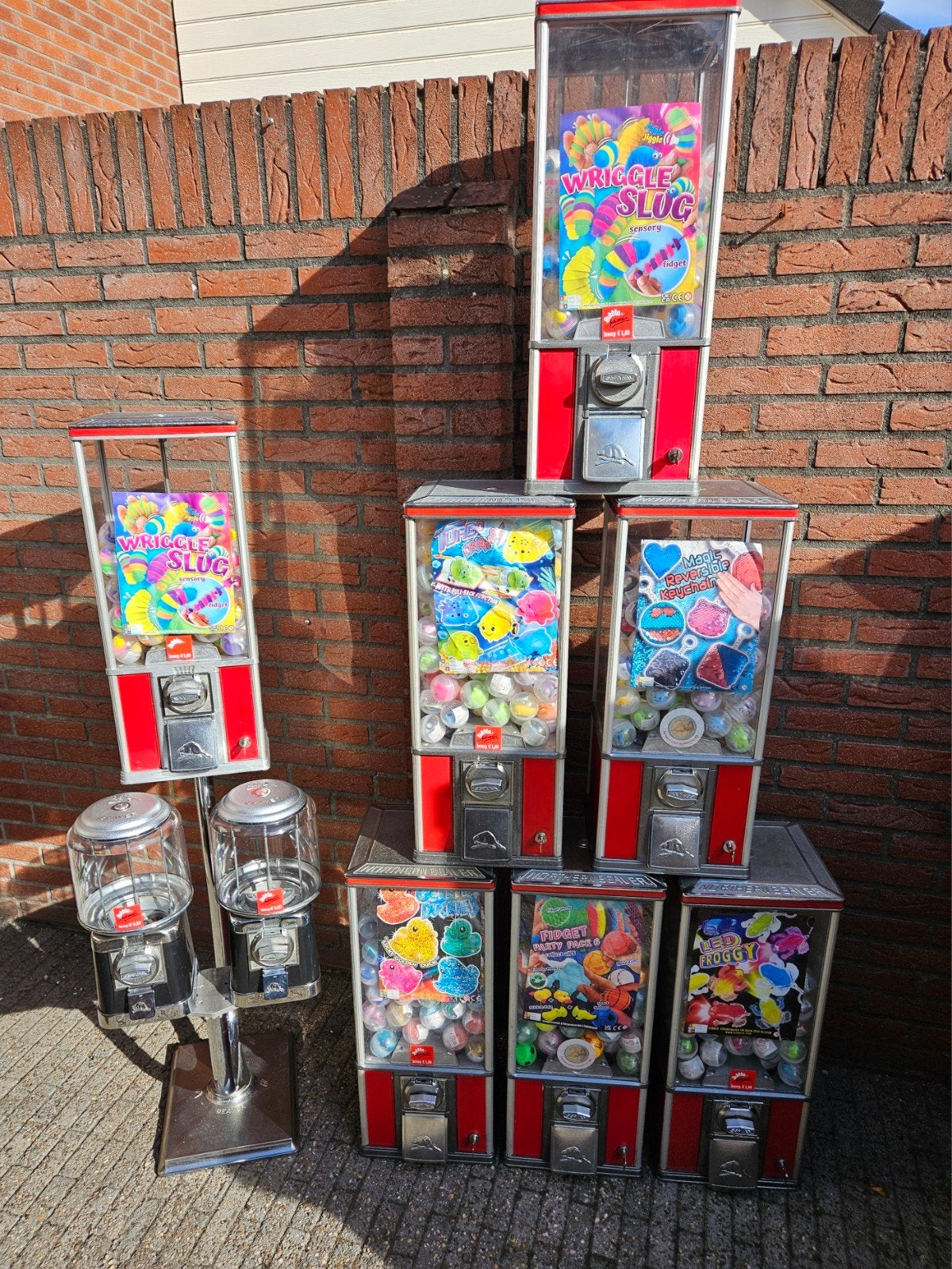 FIFTIES SIXTIES BEAVER CAPSULE / KAUWGOMBALLEN AUTOMATEN, Ophalen, Zo goed als nieuw